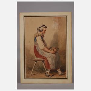 Carl Goebel, Die Beerenpfückerin