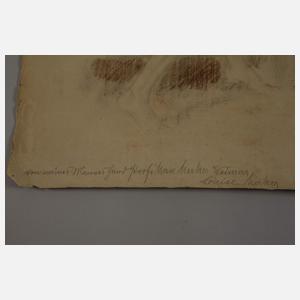 Max Merker, männlicher Akt