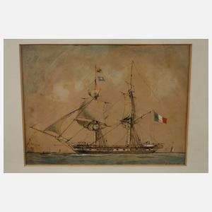 Antoine Morel-Fatio, Paar Schiffsdarstellungen