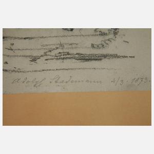 Adolf Stademann, Eselstudie