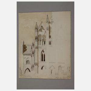 Konvolut Architekturzeichnungen Mark Brandenburg