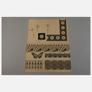 Hanna Goldberg, Konvolut Jugendstilentwürfe