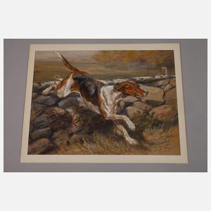 Richard Benno Adam, Rennender Hund