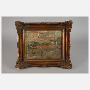 Karl Hapke, Kahn am Anleger