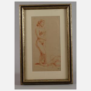 Ernst Holzhäuser, Stehender weiblicher Akt