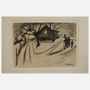 Egon von Kameke, Paar Winterlandschaften