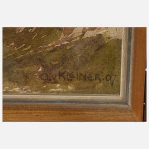 Oskar von Kleiner, Alpines Bauernhaus