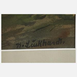 Karl Luckhardt, Ansicht von Königstein im Taunus