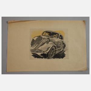 Irena von Rügen, Bilderpaar von Pärchen im Auto