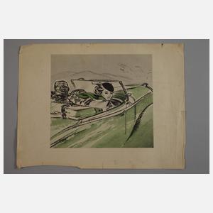 Irena von Rügen, Bilderpaar von Pärchen im Auto