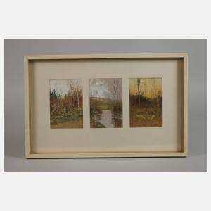 Eduard Weichberger, Drei Landschaften