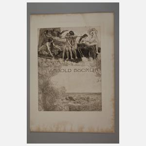 Max Klinger "An Arnold Böcklin"