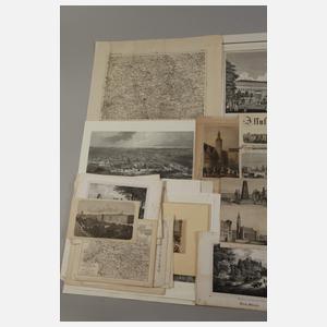 Konvolut Leipzigansichten