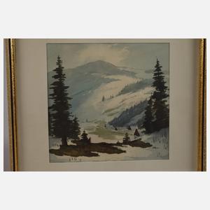 Willy Becker, Paar Erzgebirgsansichten