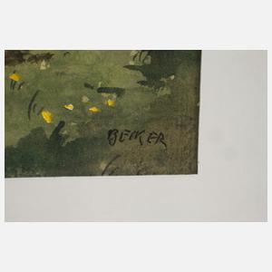 Willy Becker, Paar Erzgebirgsansichten