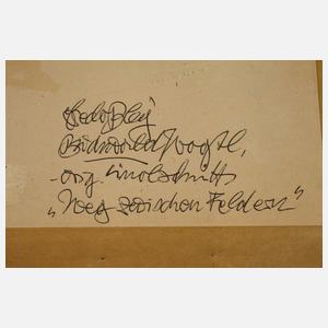 Fredo Bley, "Weg zwischen Feldern"