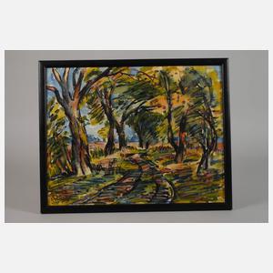 Fredo Bley, Allee im Spätsommer