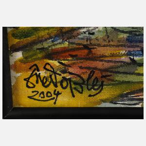 Fredo Bley, Allee im Spätsommer