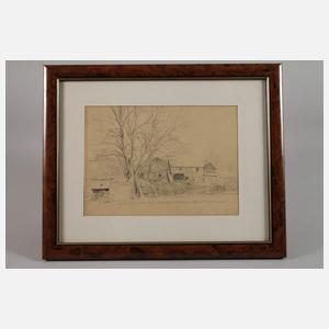 Kurt Geipel, Vogtländisches Bauerngehöft