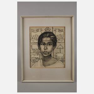 Lea Grundig, Mädchenportrait