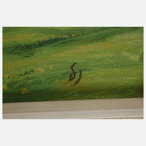 Siegfried Henze, Vogtländische Frühlingslandschaft