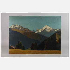 Hanns Herzing, "Festtag der Lichter" am Weißhorn?