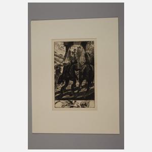 Alois Kolb, Konvolut Radierungen