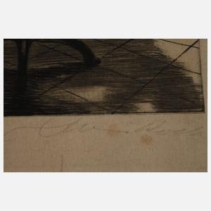 Alois Kolb, Konvolut Radierungen