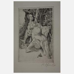 Hans-Peter Müller, Konvolut Radierungen