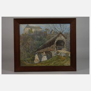 Rudolf Poeschmann, An der Saale bei Burgk