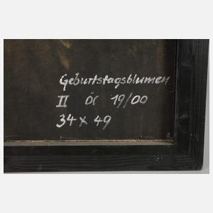 Siegfried Ratzlaff, Geburtstagsblumen