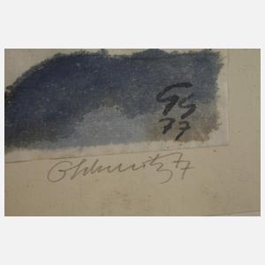 Günter Schmitz, "In Falkenhain/Erzgebirge"