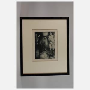 Volker Stelzmann, "Die Rast"