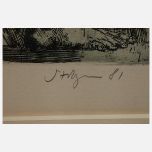 Volker Stelzmann, "Die Rast"