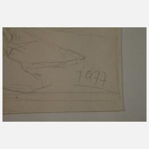 Werner Tübke, Ruhender Hirte