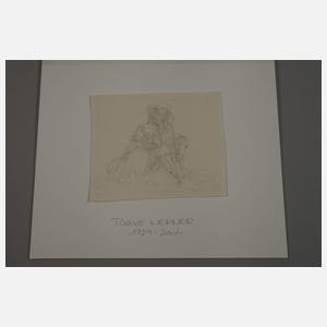 Werner Tübke, Ruhender Hirte