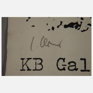 Clara Mosch, Plakat Carlfriedrich Claus