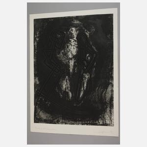 Michael Morgner, "Tod + Kniender"