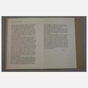 1. Leipziger Herbstsalon, Künstlerbuch und Plakat