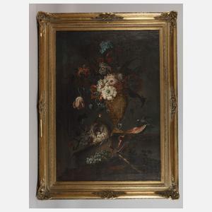 Johann Martin Metz, Spätbarockes Blumenstillleben