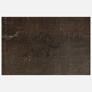 Johann Martin Metz, Spätbarockes Blumenstillleben