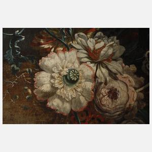 Johann Martin Metz, Spätbarockes Blumenstillleben