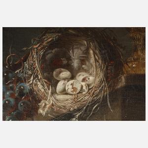 Johann Martin Metz, Spätbarockes Blumenstillleben