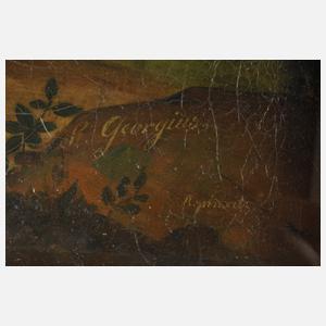 St. Georg zu Pferd im Kampf mit dem Drachen