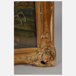 St. Georg zu Pferd im Kampf mit dem Drachen