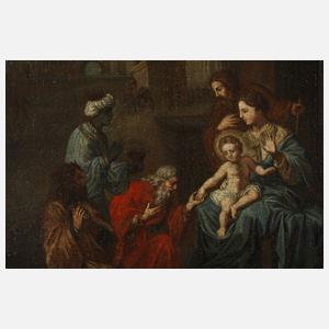 Altmeister Gemäldepaar