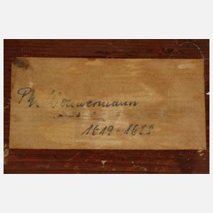 Rastende Bauern vorm Stadttor