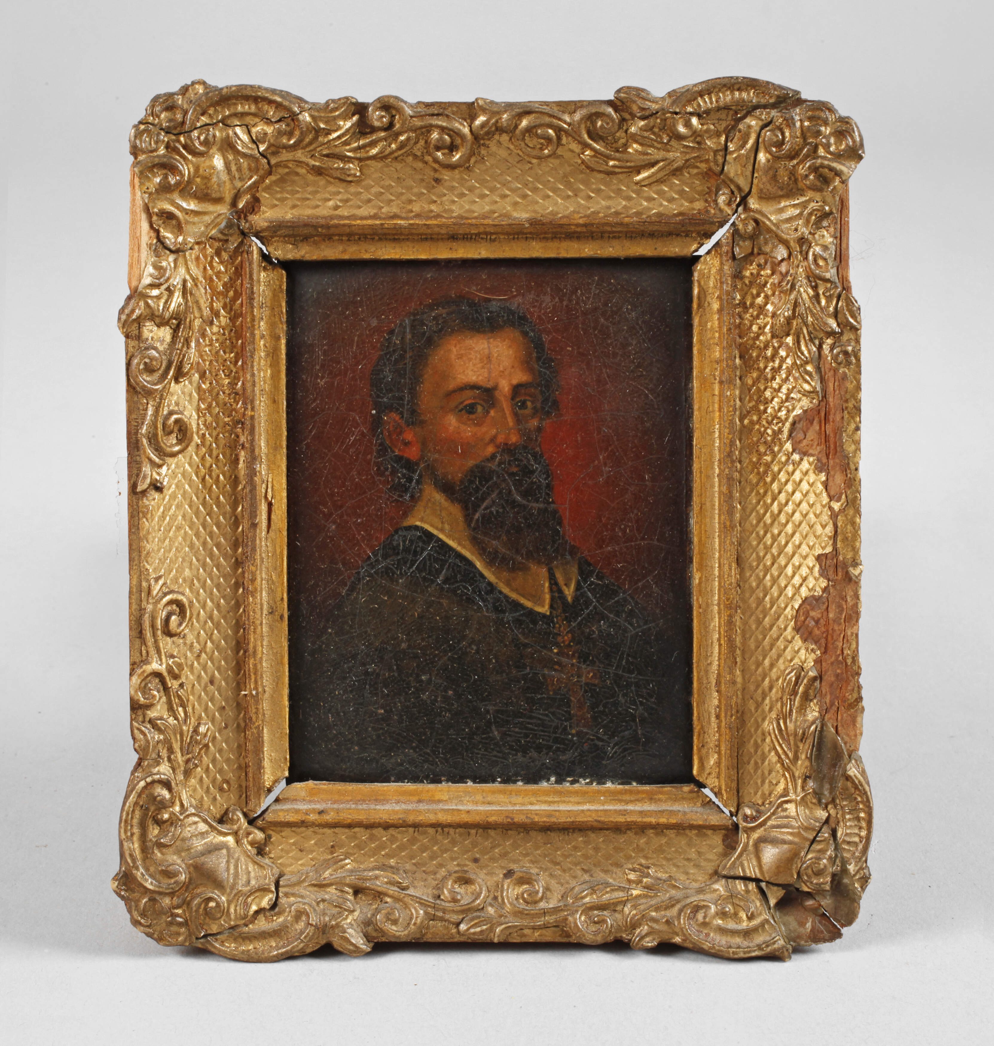 Miniatur eines kirchlichen Würdenträgers