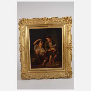 „Trauben- und Melonenesser“ nach Murillo