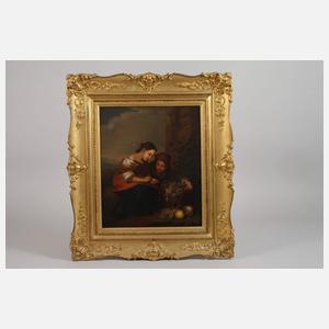 „Die kleine Obsthändlerin“ nach Murillo